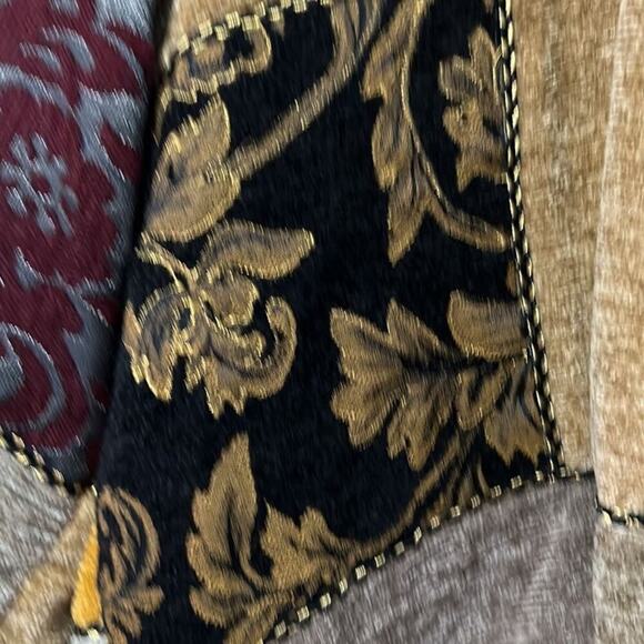 VINTAGE ALEX KIM PATCHWORK JACKET SIZE XL - Picture 4 of 6